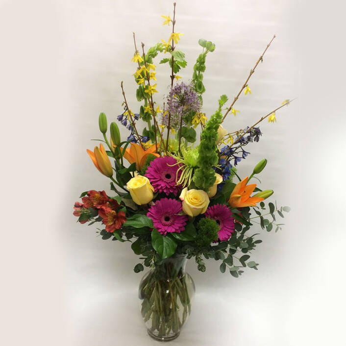 Warm Flower Arrangement