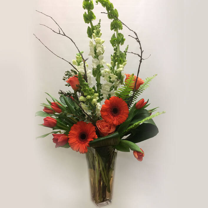 Hot Flower Arrangement